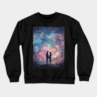 Discover True Romance: Art, Creativity and Connections for Valentine's Day and Lovers' Day Crewneck Sweatshirt